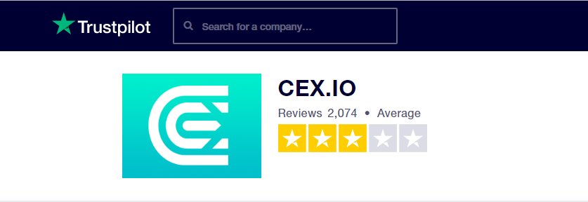 trustpilot reviews CEX