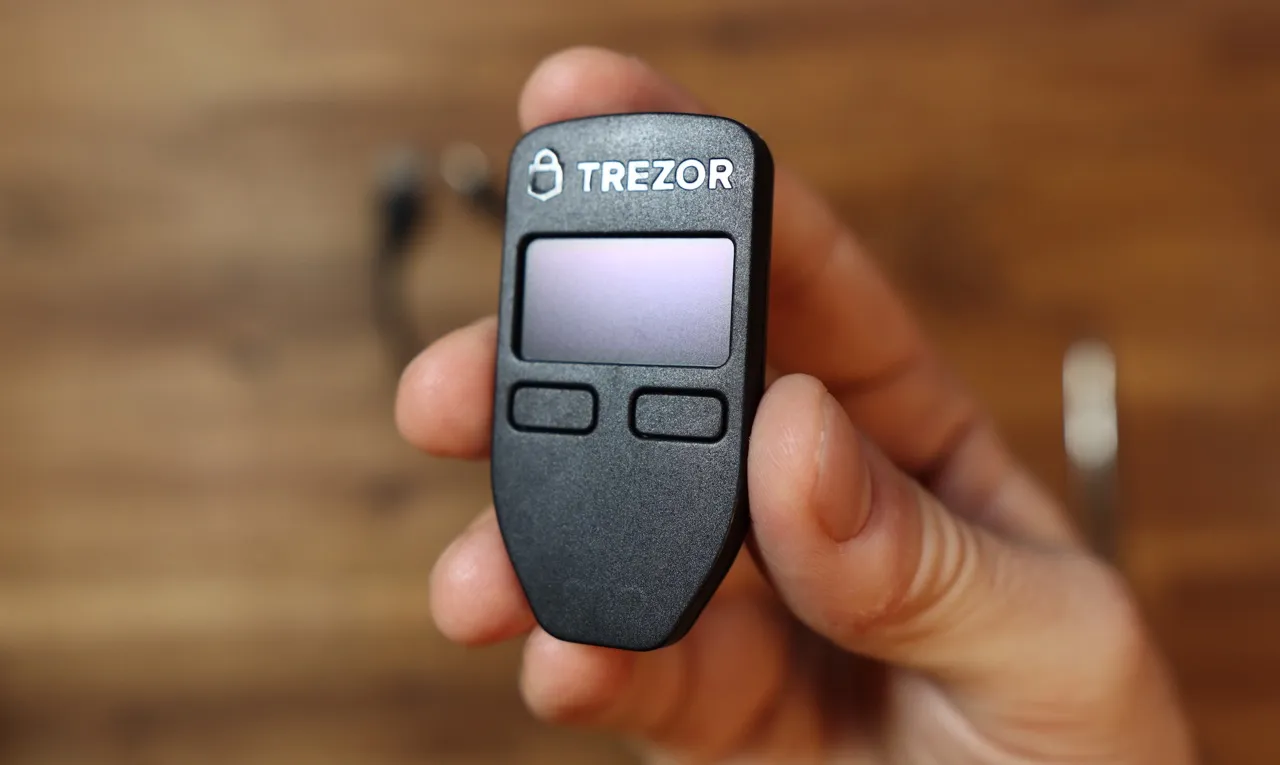 4. Trezor Model One: Tried-and-True Security for Your Bitcoin Cash