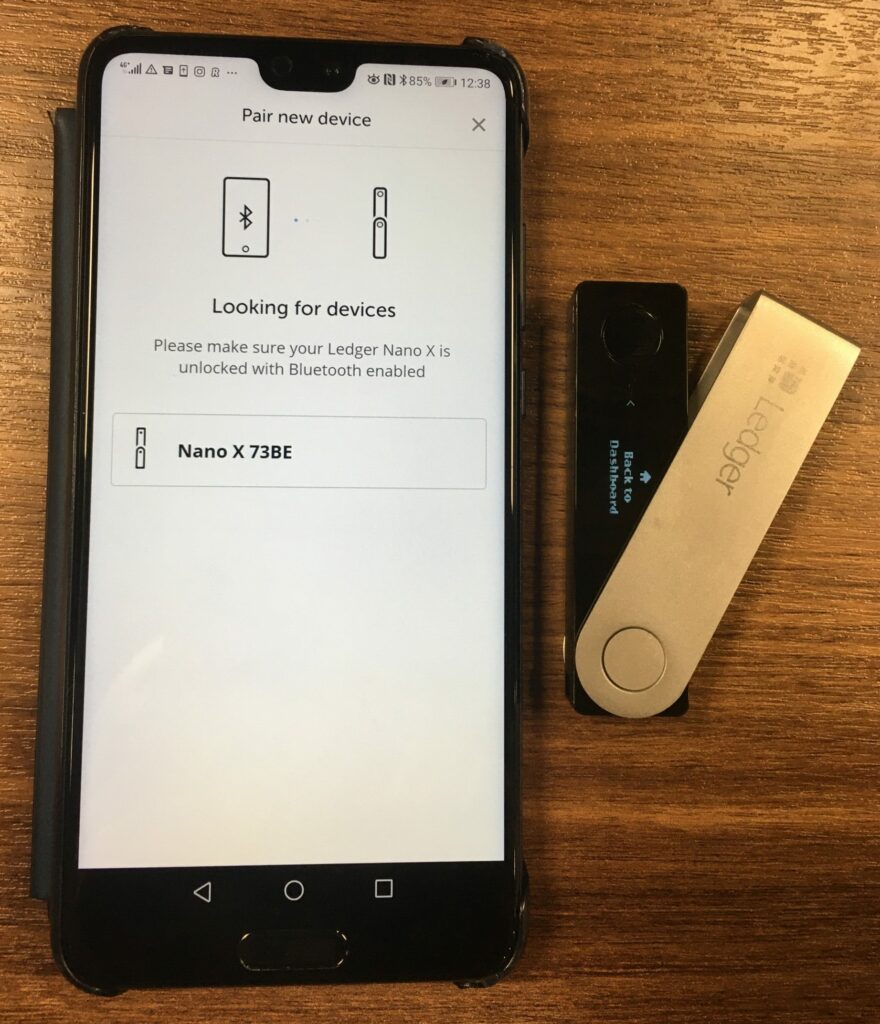 bluetooth pairing