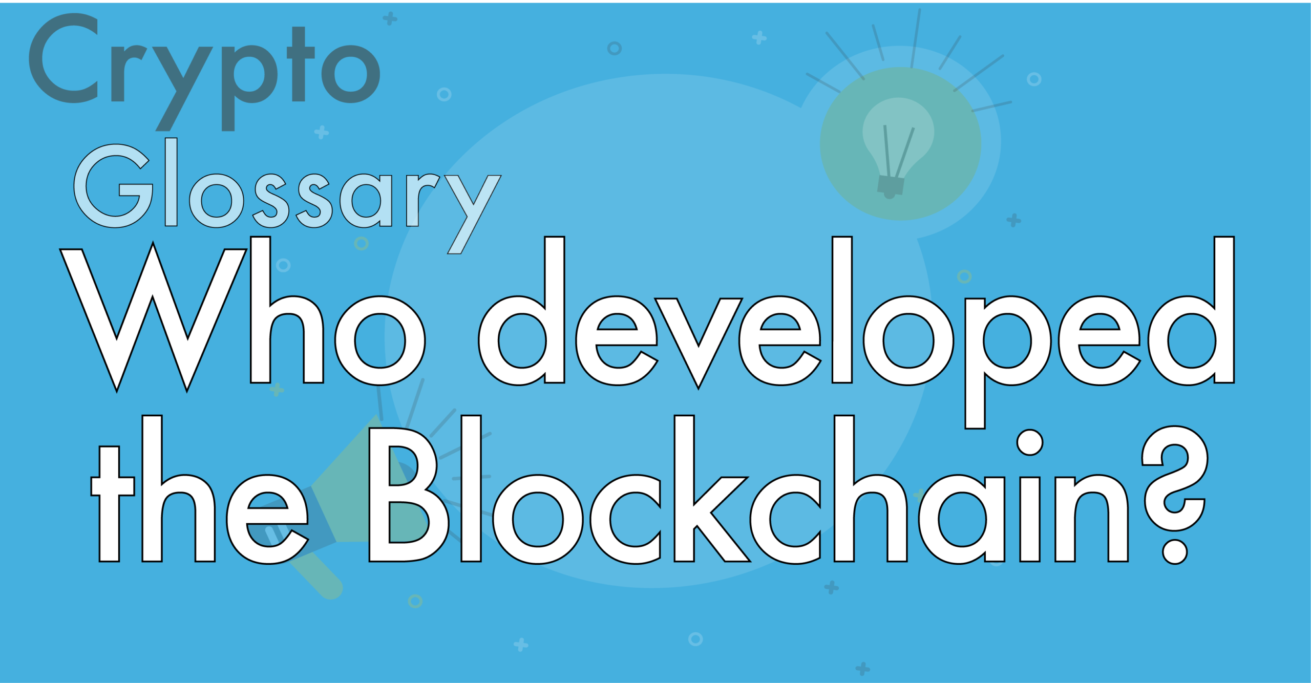 who developed blockchain