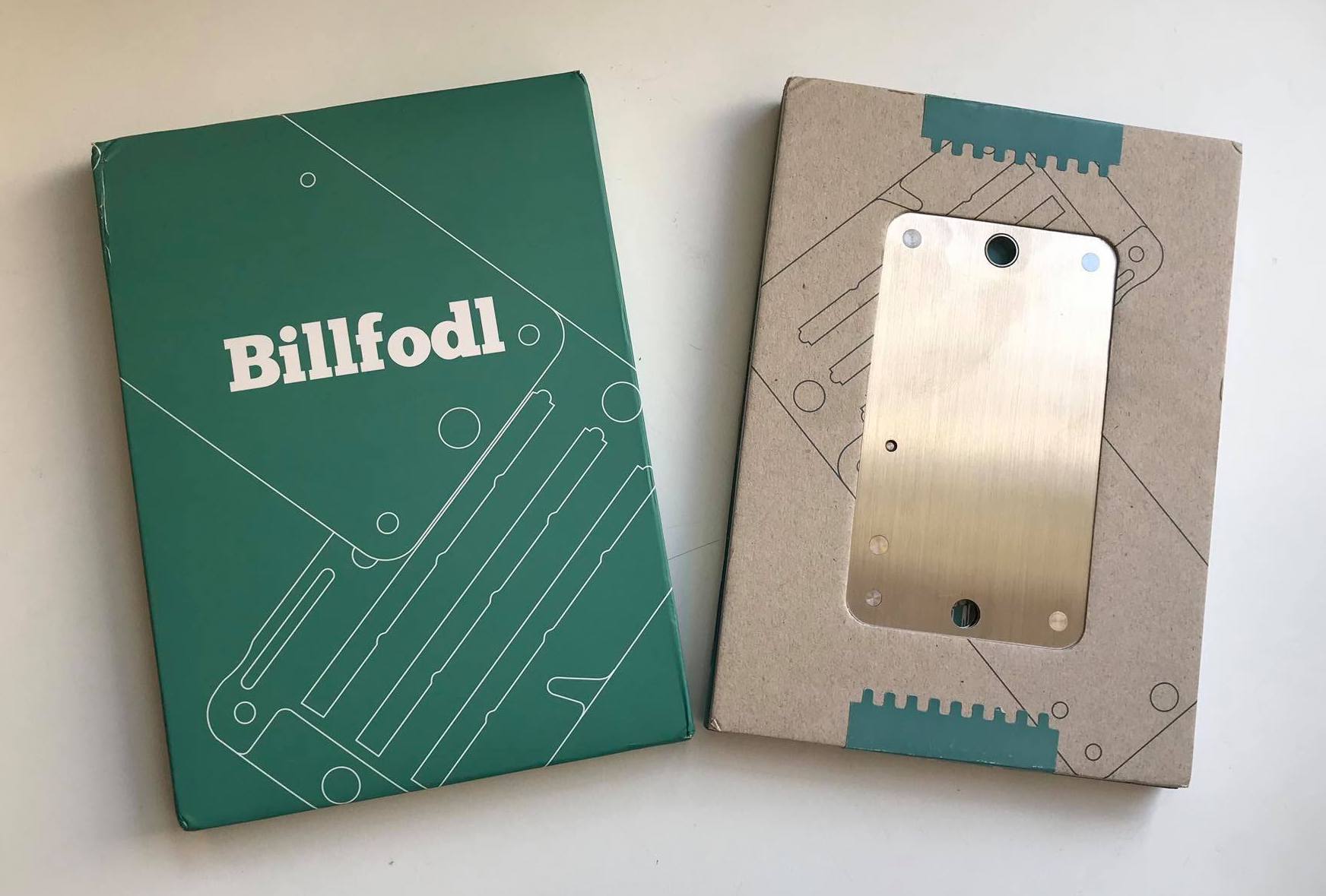 Billfodl - Crypto Seed Phrase Backup Wallet - Stainless Steel