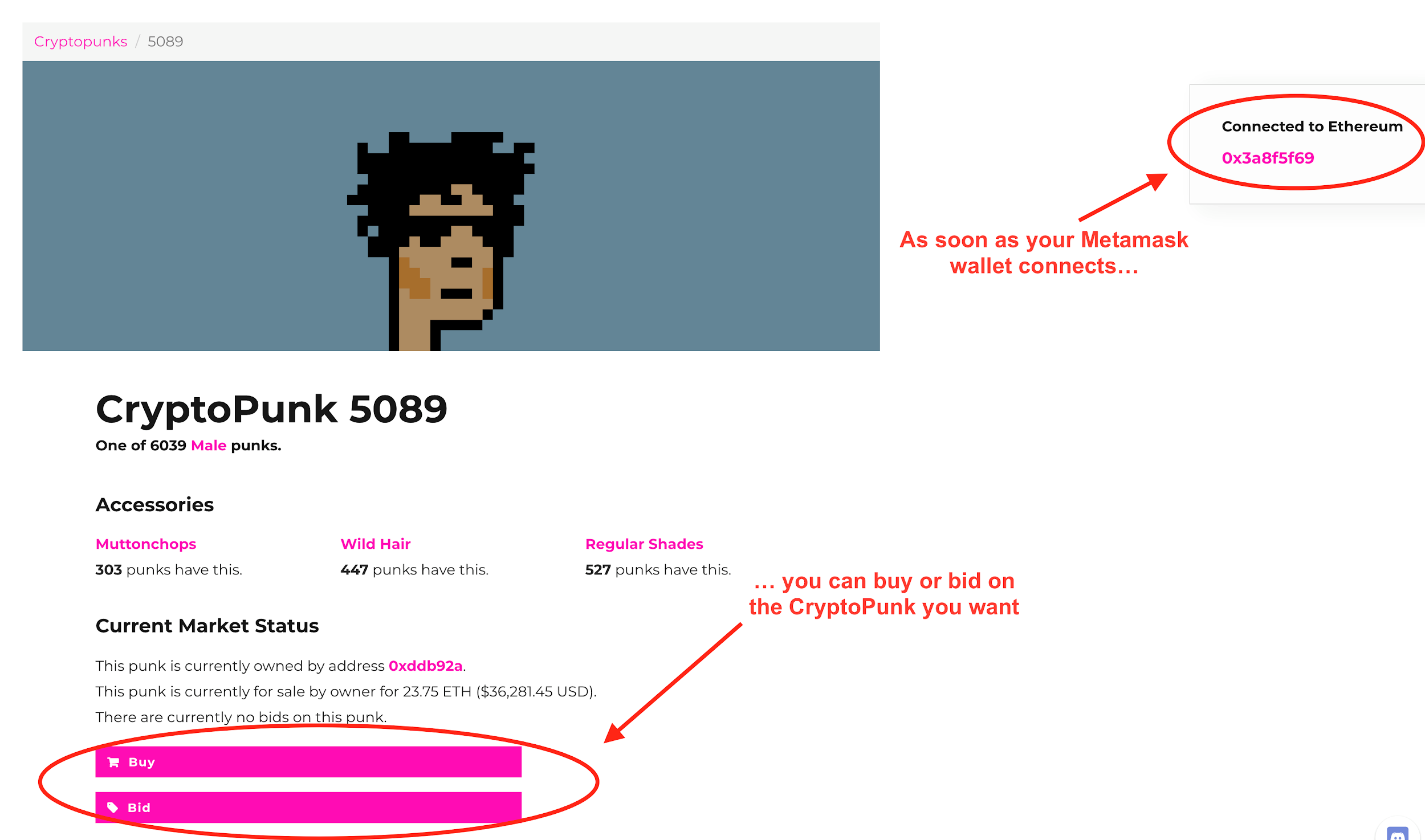 how to buy cryptopunks