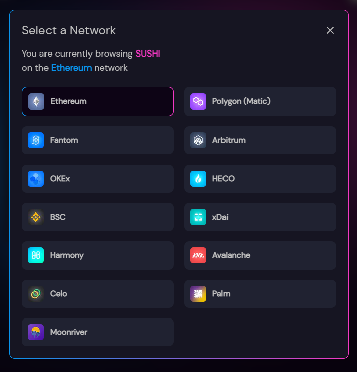 Multi-Chain AMM 