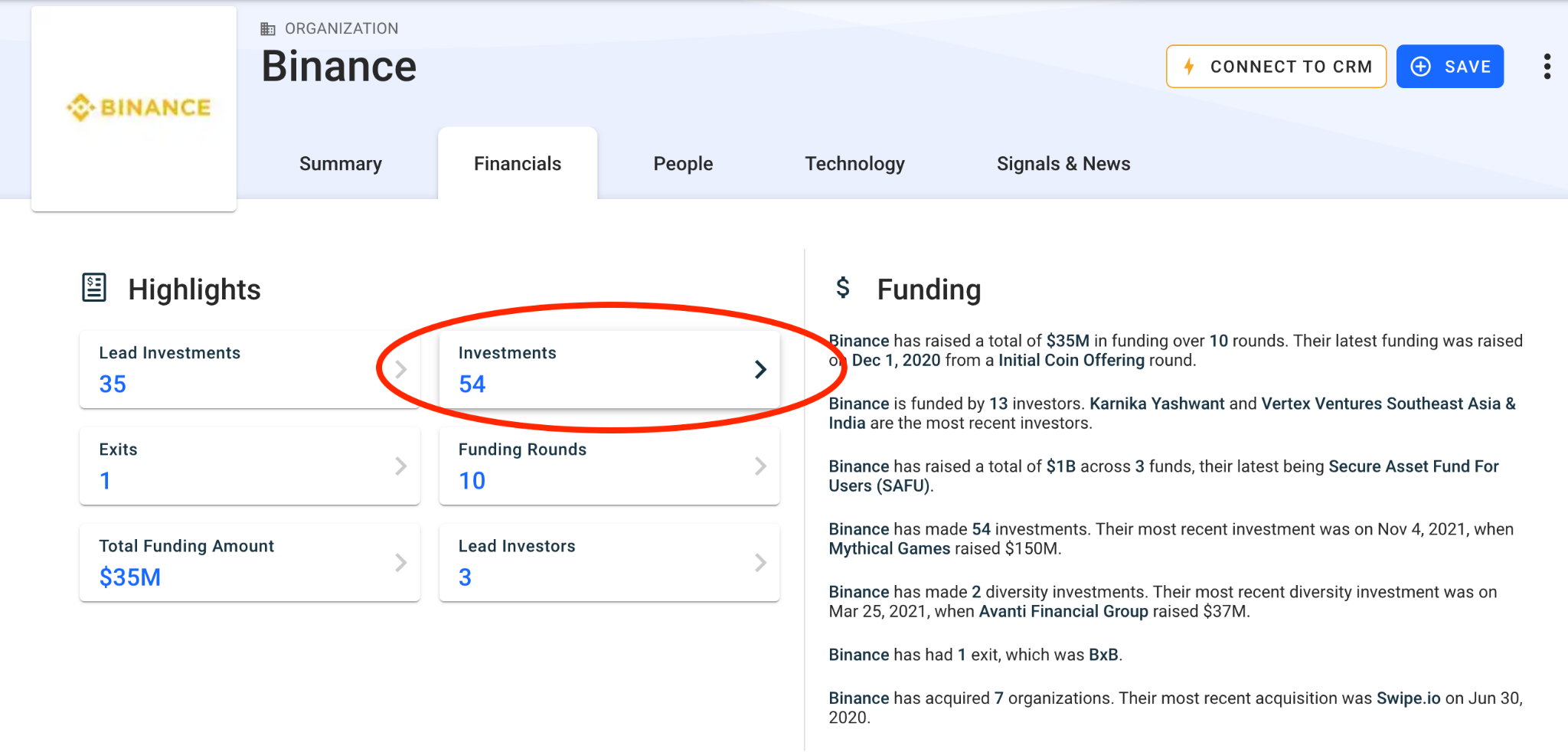 crunchbase crypto