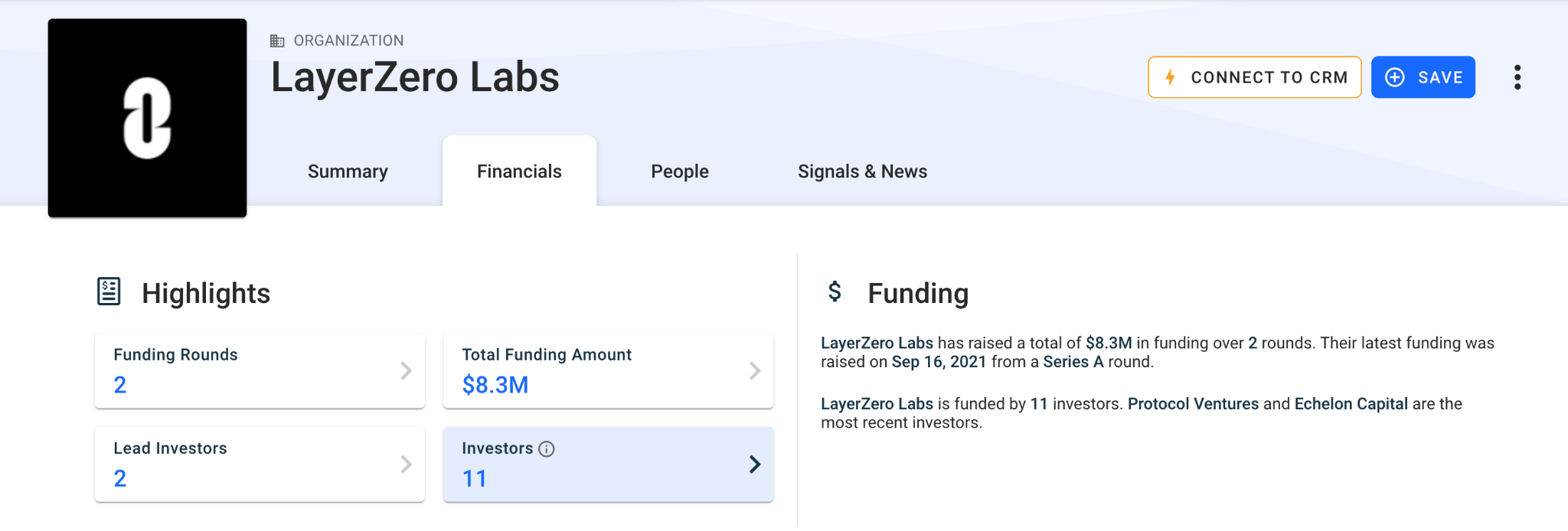 crunchbase crypto