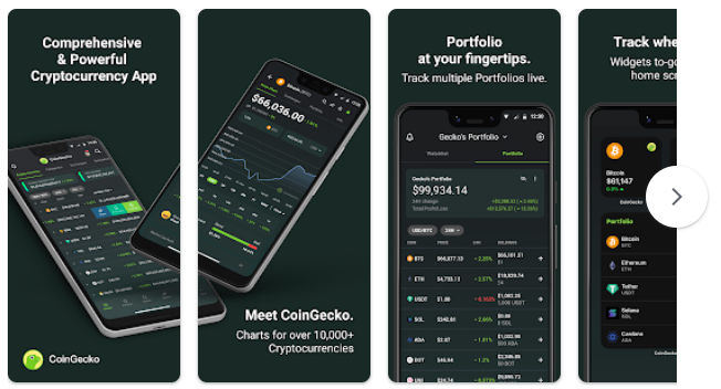 CoinGecko app