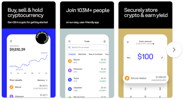 Coinbase app