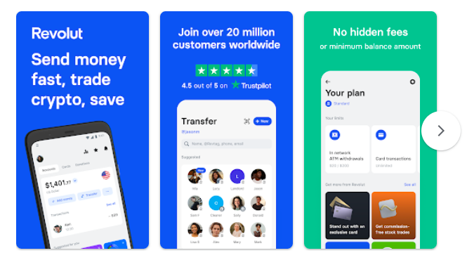 Revolut app