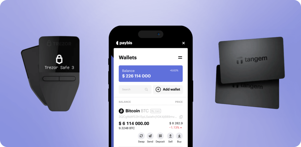 Different business wallets