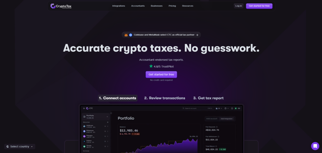 CryptoTaxCalculator