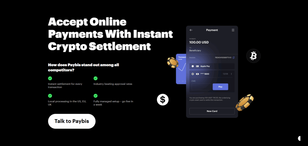 Paybis Payment Processing