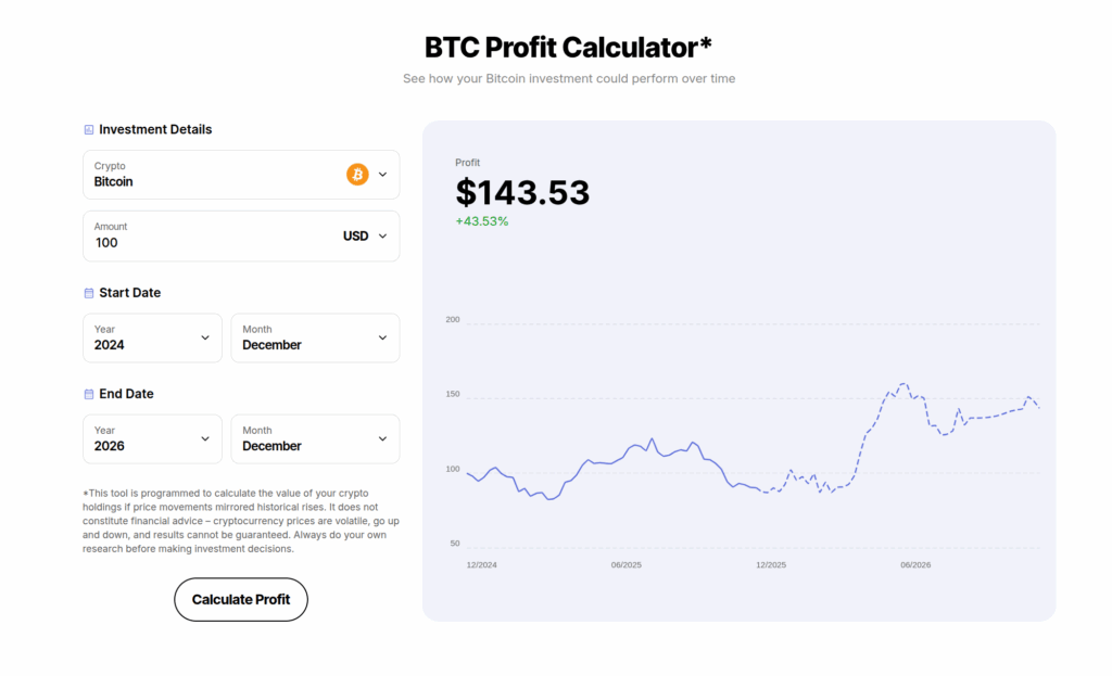 Crypto Profit Calculator