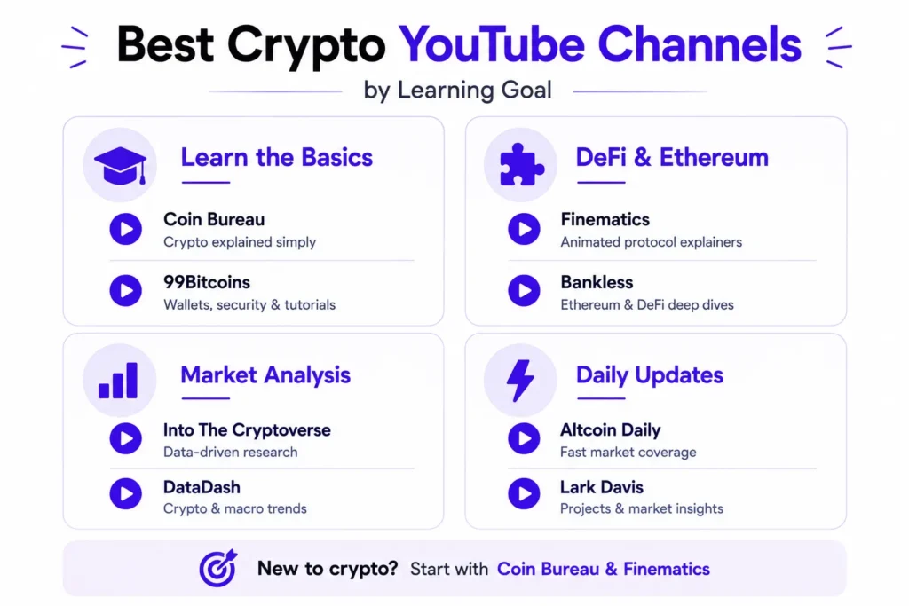 Best Crypto Youtube Channels