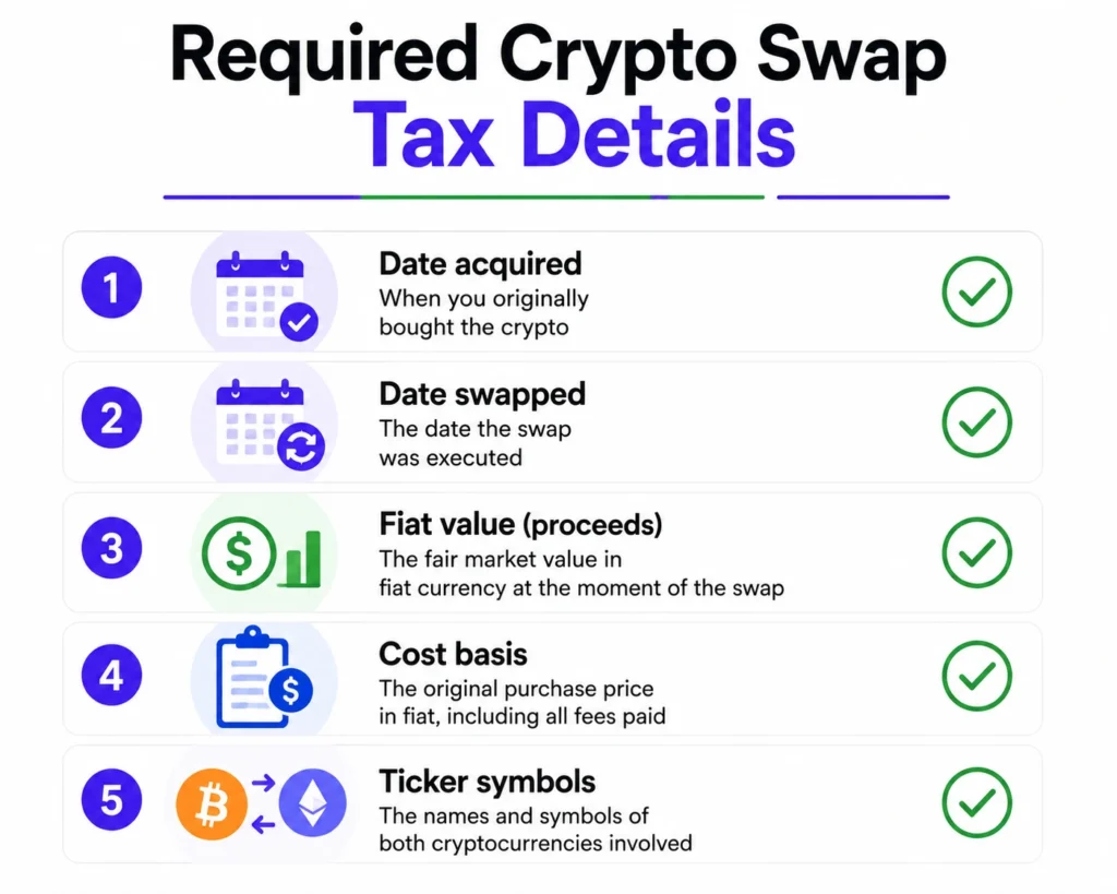 How to Track Your Crypto Swaps for Taxes