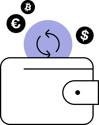 Pagamentos recorrentes em cripto com o widget da Paybis